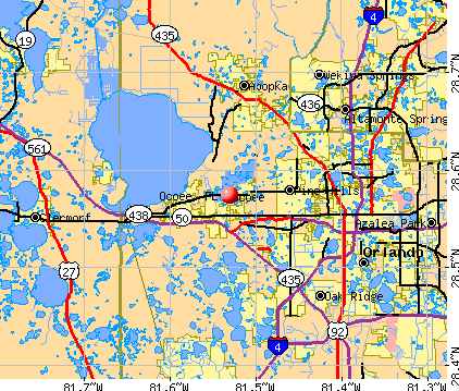 Ocoee Florida FL 34761 Profile Population Maps Real Estate Cm1544 