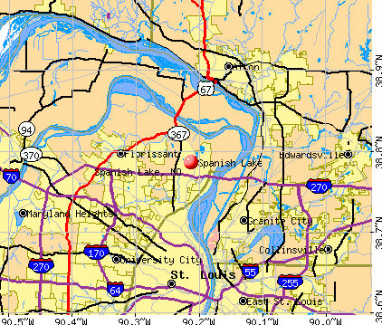 Spanish Lake MO Mapping Your Way Around Cm1802 