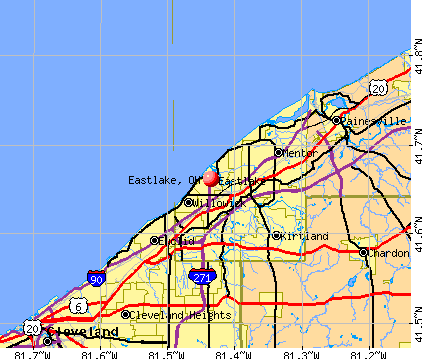 Eastlake Ohio OH 44095 Profile Population Maps Real Estate Cm1904 