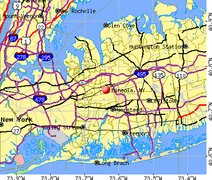 Mineola New York NY 11501 Profile Population Maps Real Estate CM2009.