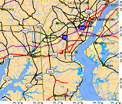Bear Delaware DE Profile Population Maps Real Estate Averages Cm2166 