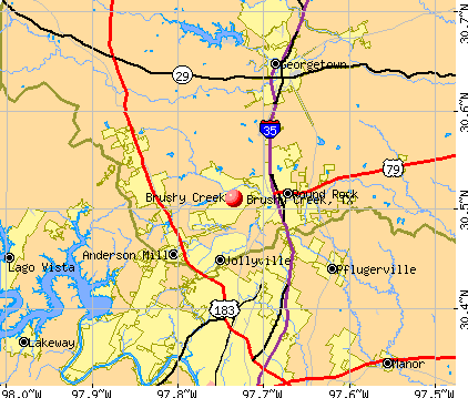 Brushy Creek Texas TX 78681 Profile Population Maps Real Estate Cm2450 