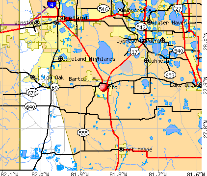 Bartow Florida FL 33830 Profile Population Maps Real Estate Cm2456 
