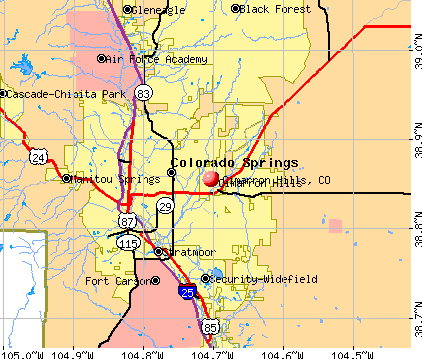 Cimarron Hills Colorado CO Profile Population Maps Real Estate Cm2480 