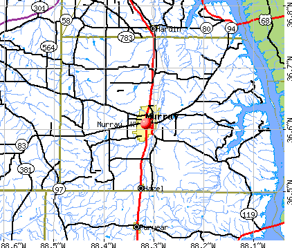 Murray Kentucky KY 42071 Profile Population Maps Real Estate Cm2521 