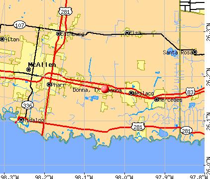 Donna Texas TX 78537 Profile Population Maps Real Estate Cm2549 