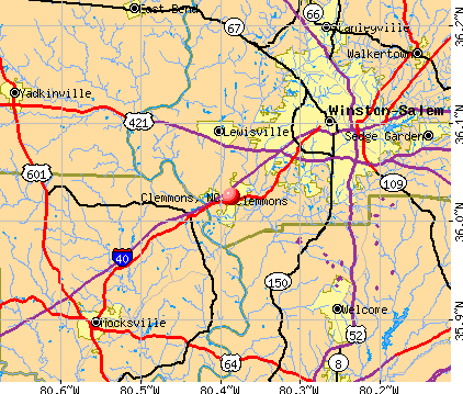 Clemmons North Carolina NC 27012 27103 Profile Population Maps Cm2700 