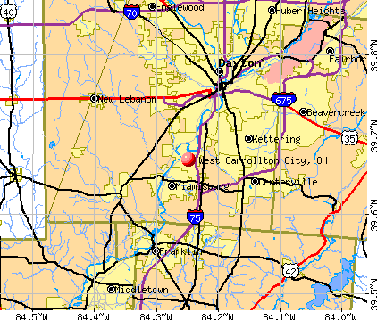 West Carrollton City Ohio OH 45449 Profile Population Maps Real Cm2701 