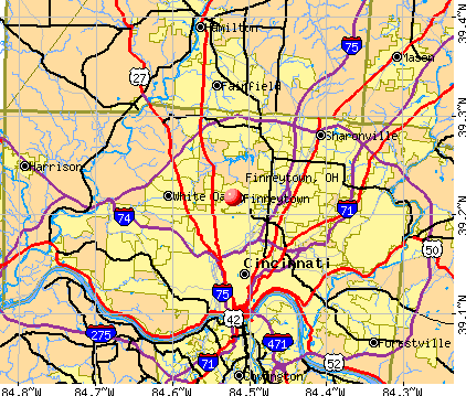 Finneytown Ohio OH 45231 Profile Population Maps Real Estate CM2755.
