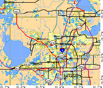 Forest City Florida FL 32779 Profile Population Maps Real Estate Cm2926 
