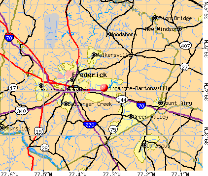 Linganore Maryland MD 21701 Profile Population Maps Cm2952 