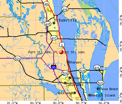 Port St John Florida FL 32927 Profile Population Maps Real Cm3039 