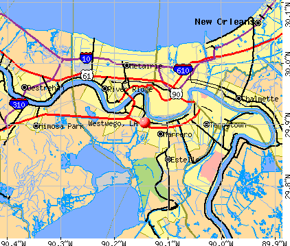 Westwego Louisiana LA 70094 Profile Population Maps Real Estate CM3386.