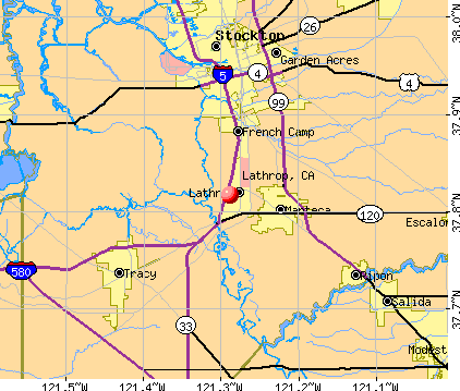Lathrop California CA 95304 95330 Profile Population Maps Real Cm3476 