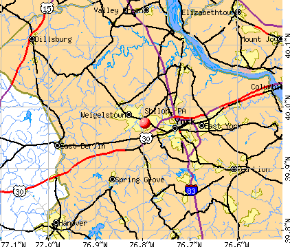 Shiloh PA 17404 Profile Population Maps Real Estate Cm3544 