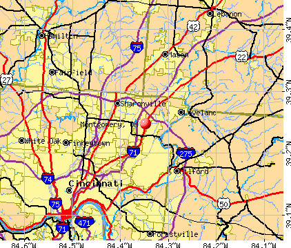 Montgomery Ohio OH 45242 Profile Population Maps Real Estate Cm3549 