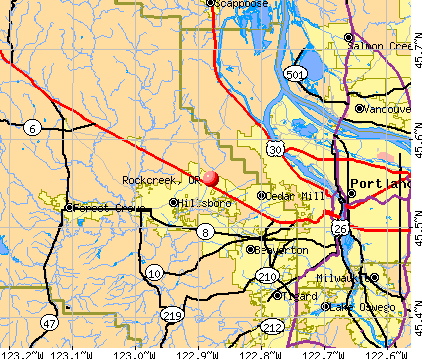 Rockcreek Oregon OR 97229 Profile Population Maps Real Estate Cm3769 