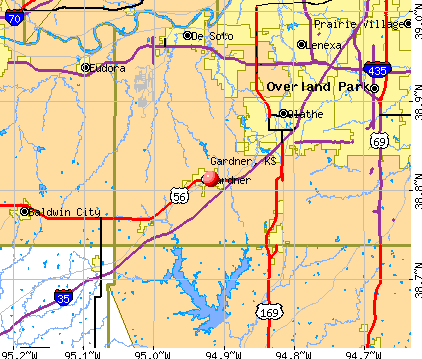 Gardner Kansas KS 66030 66061 Profile Population Maps Real Cm3772 