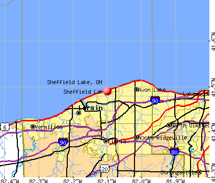 Sheffield Lake Ohio OH 44054 Profile Population Maps Real Estate Cm3780 