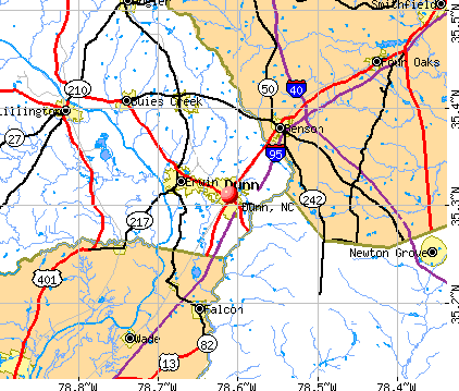 Dunn North Carolina Map Park Houston Map Cm3839 