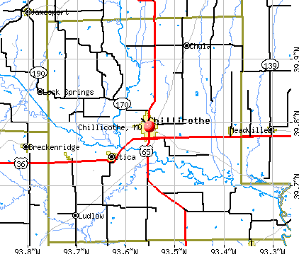 Chillicothe Missouri MO 64601 64664 Profile Population Maps Real Cm3924 