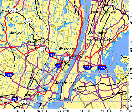 Leonia New Jersey NJ 07605 Profile Population Maps Real Estate Cm3942 