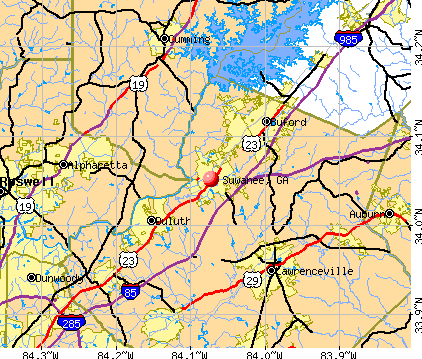 Suwanee Georgia GA 30024 Profile Population Maps Real Estate Cm4008 