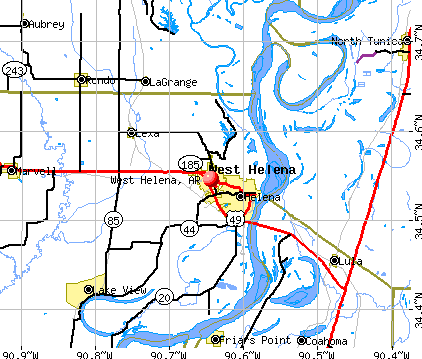 West Helena Arkansas AR 72390 Profile Population Maps Real Estate Cm4020 