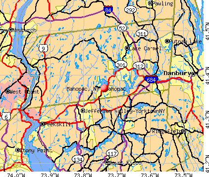 Map Of New York And Mahopac Ny Mahopac NY Data USA Cm4105 