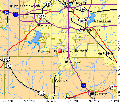 Crowley Texas TX 76036 Profile Population Maps Real Estate Cm4529 