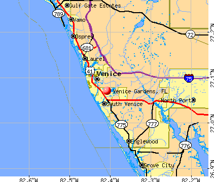 Venice Gardens Florida FL 34293 Profile Population Maps Real Cm4530 