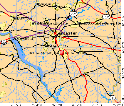 Willow Street PA 17584 Profile Population Maps Real Cm4635 