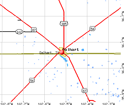 Dalhart Texas TX 79022 Profile Population Maps Real Estate Cm4641 
