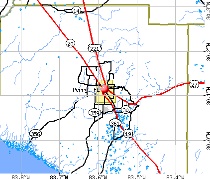 Perry Florida FL 32347 32348 Profile Population Maps Real Estate Cm4822 