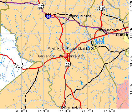 Warrenton Virginia VA 20186 Profile Population Maps Real Estate Cm4942 