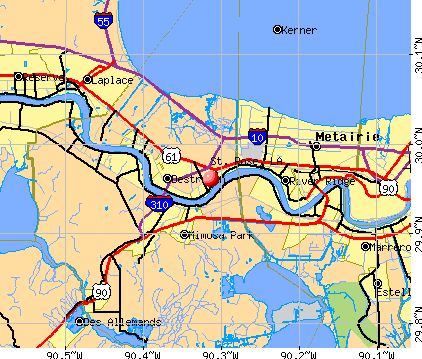 St Rose Louisiana LA 70087 Profile Population Maps Real Estate Cm5028 