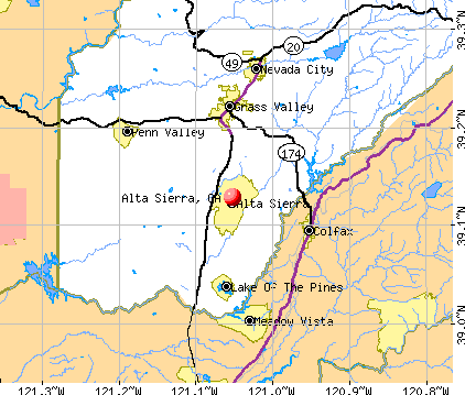 Alta Sierra California CA 95949 Profile Population Maps Real Cm5035 