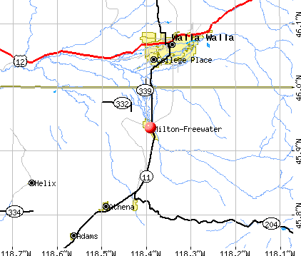 Milton Freewater Oregon OR 97862 Profile Population Maps Real Cm5064 