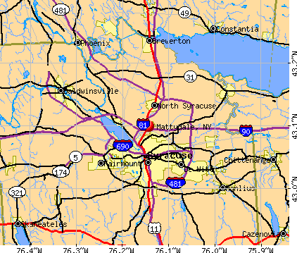 Mattydale New York NY 13211 Profile Population Maps Real Estate CM5126.