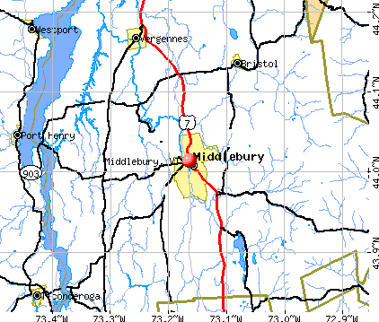 Middlebury Vermont VT 05753 Profile Population Maps Real Estate Cm5196 