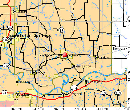 Richmond Missouri MO 64085 Profile Population Maps Real Estate Cm5269 