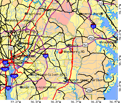Woodmore Maryland MD 20721 Profile Population Maps Real Estate Cm5289 