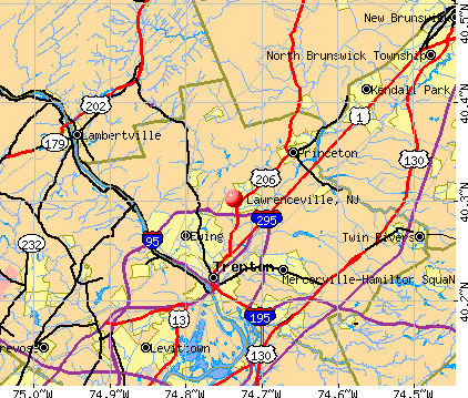 New Jersey NJ 08648 Profile Population Maps Real Cm6890 