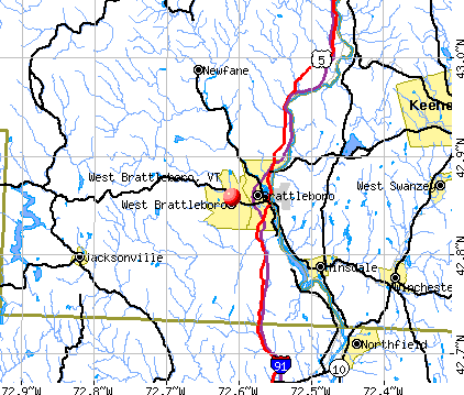 West Brattleboro Vermont VT 05301 Profile Population Maps Real Cm7949 