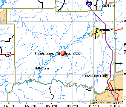 Brownstown Indiana IN 47220 Profile Population Maps Real Estate Cms33 