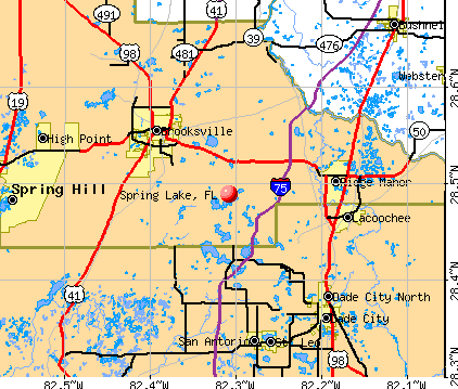Spring Lake Florida FL 34602 Profile Population Maps Real Estate Clt5806 