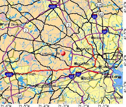 Lincoln MA 01773 Profile Population Maps Real Cmu528 