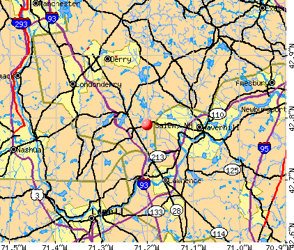 Salem New Hampshire NH 03079 Profile Population Maps Real Estate Cmu748 