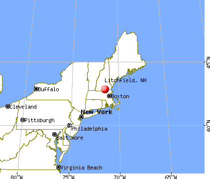 Litchfield New Hampshire NH 03052 Profile Population Maps Real Fru695 