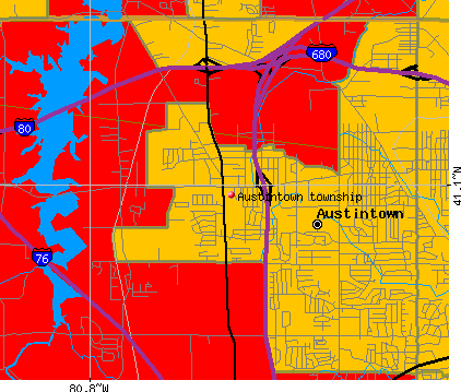 Austintown Township Mahoning County Ohio OH Detailed Profile Tnm15248 